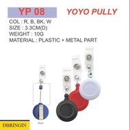 Retractable Reel Yoyo Badge Clip Lanyard ID Card Holder YP08 / Doorgift / Souvenir / / Event / Hadia