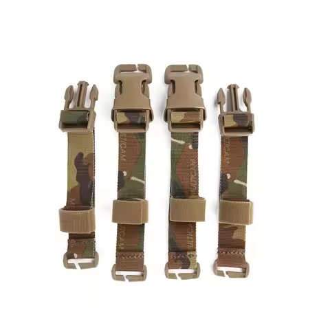 Chest Rig to Tactical Vest Adapter Kit, Made Webbing for Molle Plate Carrier, Multicam Adapter Acces