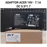 ACER ADAPTOR 19V - 7.1A DC 5.5*1.7 + POWER CABLE