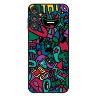 Case Casing Samsung Galaxy A73 A54 A42 A34 A23 A14 5G Doodle FM212