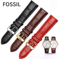 14/16/18/20/21/22/24mmleather Watch Strap  Men Women Watch Bracelet Slub Pattern Watchband for Fossi