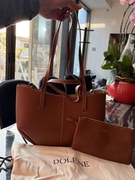 Polène Cyme Mini - Cognac