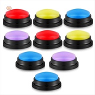 8 PCS Answer Buzzers Button Answer Buzzer Game Show Buzzer Recordable Button Classroom Buzzers for C