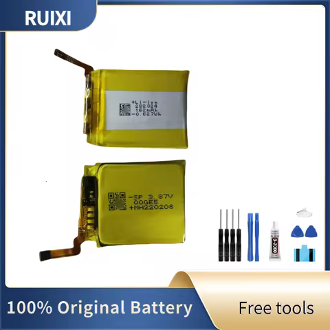 RUIXI 282024 162mAh 3.87V Battery For Fitbit sense 2 watch Batteries + Free Tools