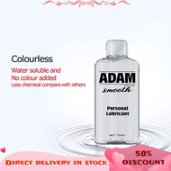 Adam Smooth lubricant lube pelincir  lubricant sex gel sexual Lubricant 120ml personal mage last lub