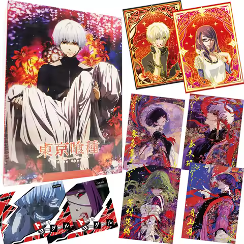 Tokyo Ghoul Collection Cards Kaneki Ken Kamishiro Rize Fantasy Anime Characters Limited Edition Meta
