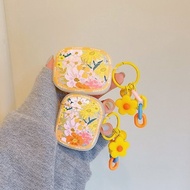 Yellow Flower Strap AirPod Case AirPod PRO