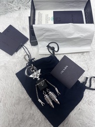 PRADA 機器人銀包扣/鎖匙扣 全套齊