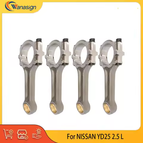 Engine Parts Con-Rod Set Fit 2.5 L L4 Diesel YD25 For PRIMERA NAVARA ALMERA & PATHFINDER III 2.2 2.5