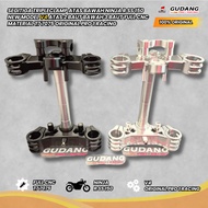 TRIANGLE TRIPLECLAMP TOP BOTTOM NINJA R SS 150 NEW MODEL V4 TOP 2 BOLT BOTTOM 3 BOLT FULL CNC MATERI