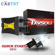 CarTnT 1 Bộ (Bóng Đèn Và Chấn Lưu) đèn Pha Ô Tô HID 55W Bộ Chuyển Đổi Xenon HID Thay Thế Ô Tô Xenon