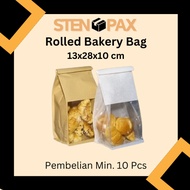 Croissant Paper Bags Cookie/s Multipurpose/s Premium Oil-Resistant Bakery Bags Bread Paper Bags