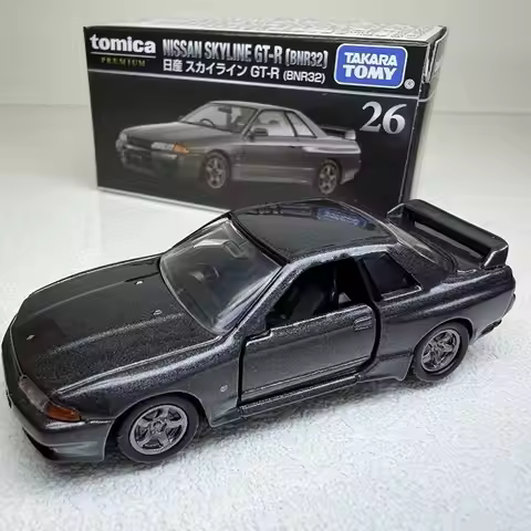 Takara Tomy Tomica Premium Series No.26 Nissan Skyline GT-R BNR32 Alloy Diecast Simulation Mini Vehi