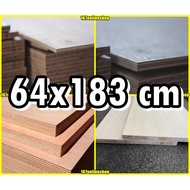 ❁ ⊙ ✤ 64x183 cm centimeter  pre cut custom cut marine plywood plyboard ordinary plywood