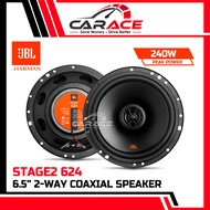 JBL Stage2 624 6.5" 2-Way Coaxial Speaker 240W Original JBL Car Speaker 6.5 Inch Car Audio Speaker K