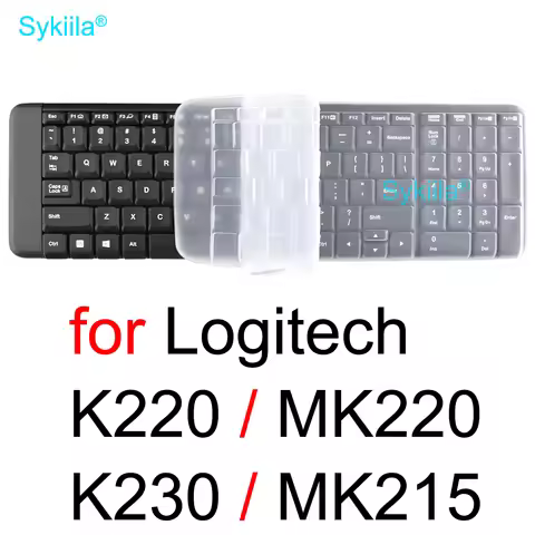 Keyboard Cover for Logitech K230 MK215 MK220 K220 for Logi Keyboard Protective Protector Skin Case F