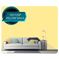 NIPPON Interior Paint Q-Glo 5 liter - YO1125P YELLOW SAILS