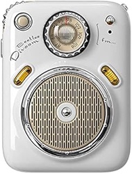 Divoom Beetle FM Radio BT5.0 Speaker with Micro SD Card, White
