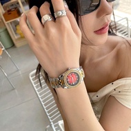 1 chiếc đồng hồ NASIR dành cho nữ, sang trọng, tinh tế, chống nước, lịch thạch anh, đeo hàng ngày và