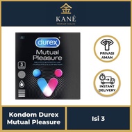 Kondom Durex Mutual Pleasure isi 3 Pcs