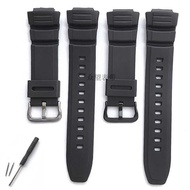 Suitable for Casio MCW-100 MCW-110H Watch Strap W-S220 AE-2000W Rubber Strap 16mm chenm2