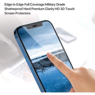 iPhone Tempered Glass Screen Protector FULL COVER 9D Temperedglass ip 11 11pro 12 12pro 13 13promax