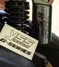 Stiker shock YSS G series Transparan stiker YSS suspension