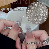 K9 High-Quality Super Slim Long Strip Manicure Diamond Jewelry Strobe Flat Small Rectangular Small L