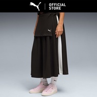 PUMA Rok Lipit T7 Midi Wanita