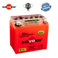 Koyoko Motor Battery With Sirim YTX5L-BS 12V5AH Motocycle Batteries Nanogel Battery G2