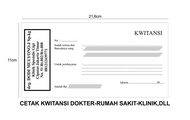 cetak kwitansi dokter klinik