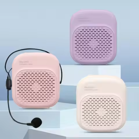 Portable Speaker Rechargeable Portable Voice Amplifier Magnetic Portable Teacher Microphon Mini Audi