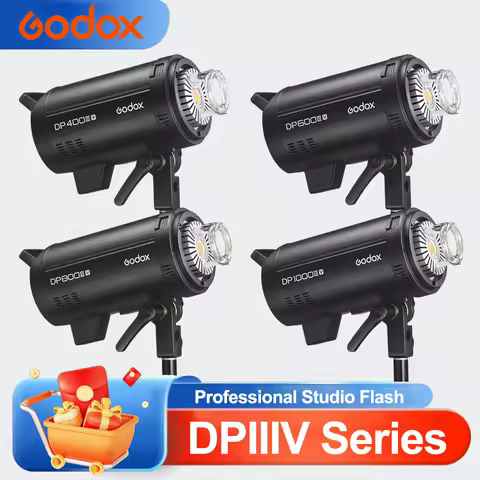 Godox DP400IIIV DP600IIIV DP800IIIV DP1000IIIV Professional Studio Flash 2.4G Wireless X System Bowe