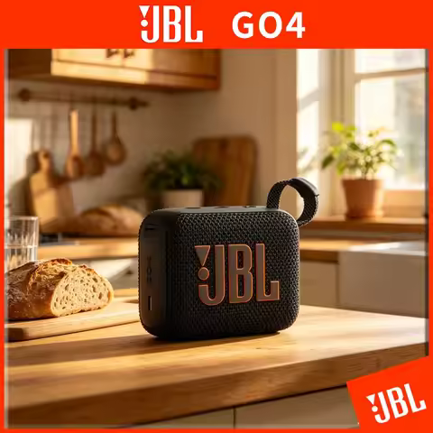 JBL GO4 Ultra Portable Wireless Speaker With Stable Bluetooth For Travel