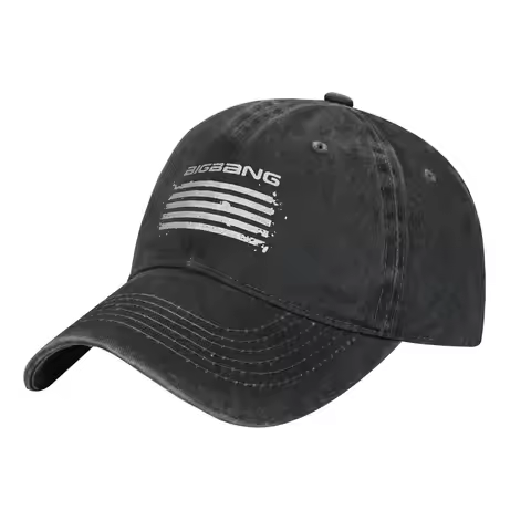 Big Bang BIGBANG G-Dragon Baseball Caps Distressed Kpop Music Snapback Hat Unisex Style Workouts Uns