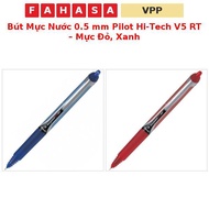 Pilot Hi-Tech V5 RT 0.5 mm Liquid Ink Pen – Red, Blue Ink
