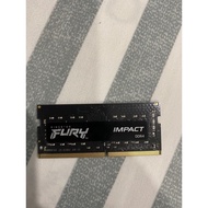 Kingston fury impact 2933mhz ddr4 8gb ram