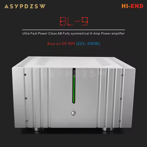 BL-9 T9.4 HI-END Ultra Fast Power Class AB Fully symmetrical X-Amp Power amplifier Base on DE 909 22