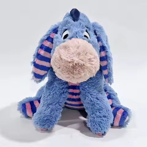 11-in Disney Anime Winnie Pooh's Friend Eeyore Plush Toys Cartoon Strip Eeyore Donkey Stuffed Toys P