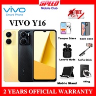 Vivo Y16 (4GB/64GB) 6.51 inches | 5000mAh | Brand New Local Set | 2 Years Official Warranty |  Free 