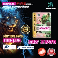 MOTION 0W30 Ester PAO API SP Formulated Fully-Synthetic Engine Oil 4L oil all car perodua honda niss