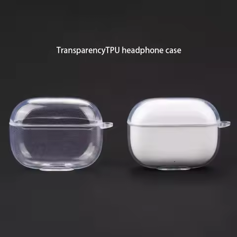 Protective Transparent TPU Case AntiScratch For Realme Buds T300 T200 Air 7 Pro Lite Earphone Nonscr