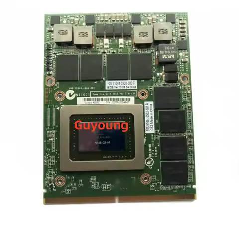 Quadro 3000M Q3000M VGA Graphics Video Card for Dell Precision M6600 M6700 M6800 For HP 8760W 8770W 