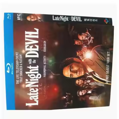 Late Night with the Devil (2023)Blu-ray Movie TV Film 1- Blu-ray disc