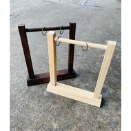 Menu hanger size A5, Wooden menu frame size A5 square pine wood - Gxhome
