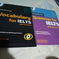 แผ่น CD Cambridge Grammar and Vocabulary สําหรับ IELTS พร้อมคําตอบ