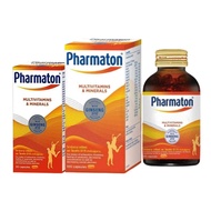 Pharmaton Multivitamin Capsules with Selenium 30's Ginseng Extract G115 vitamins minerals lipotropic