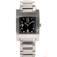 【日本直送 保存良好二手品】Gucci GUCCI 手錶 7700L 不鏽鋼 銀色 石英 方形錶面 附原廠收納盒