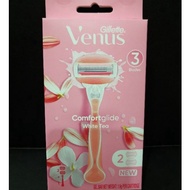 Gillette Venus White Tea Extra 3 Blades 2 Head (Limited Edition) Woman Shave woman shaver pengukur w