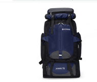 70L BEG GALAS BELAKANG 70L Camping Hiking Backpack Large Capacity Mountaineering Pack Waterproof Tra